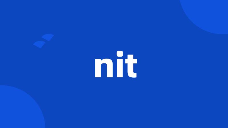 nit