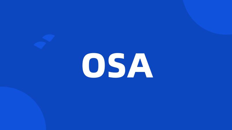 OSA