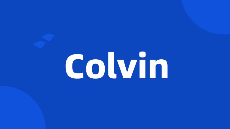 Colvin