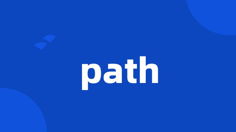 path