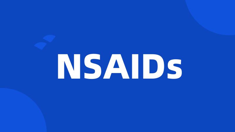 NSAIDs