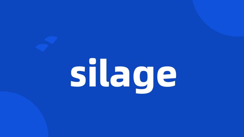 silage