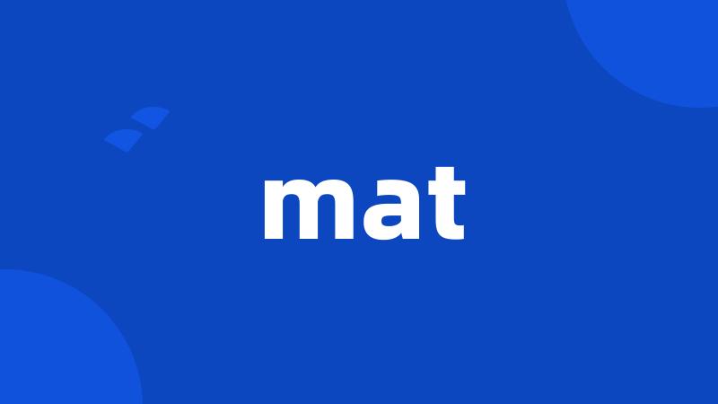 mat