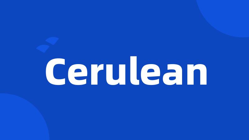 Cerulean