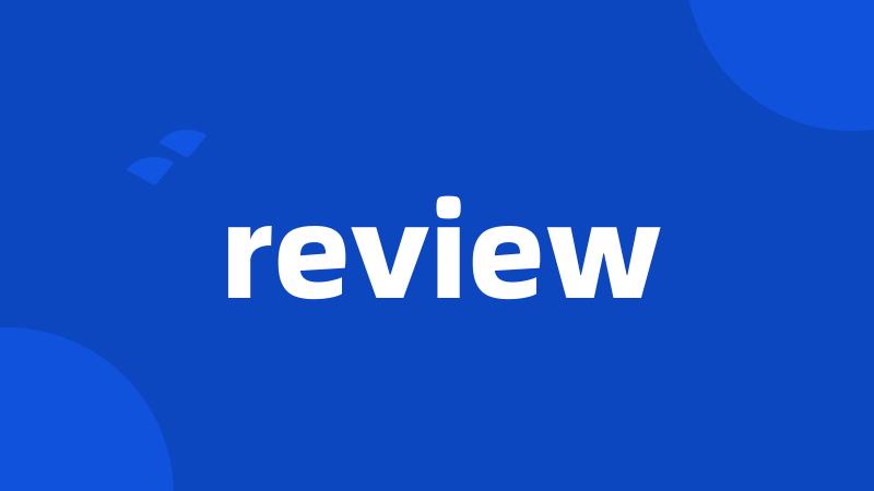 review