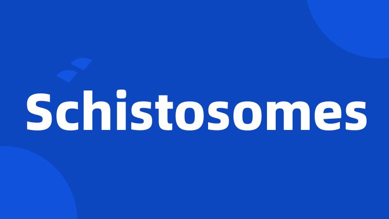 Schistosomes