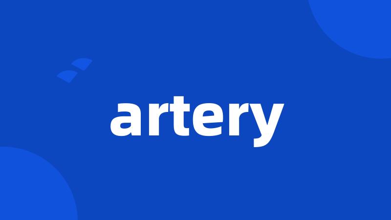 artery