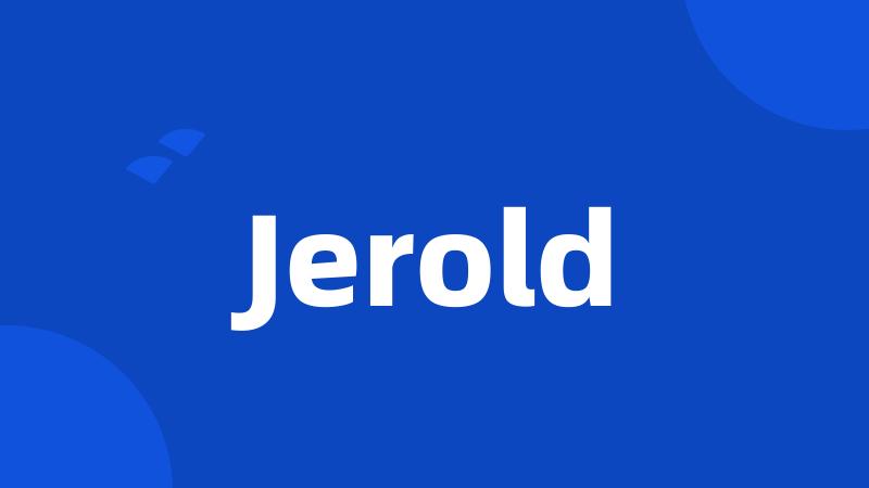 Jerold