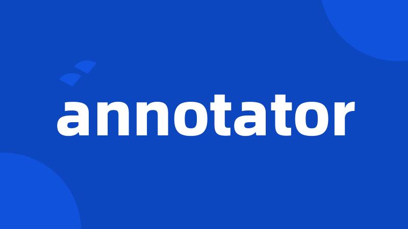 annotator