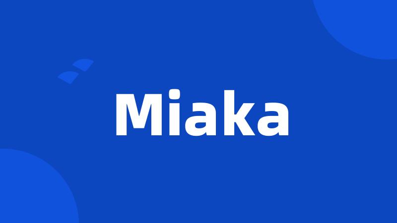 Miaka