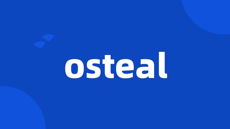 osteal