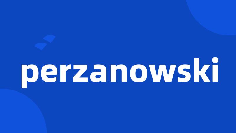 perzanowski