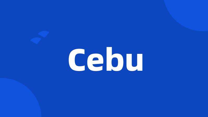 Cebu