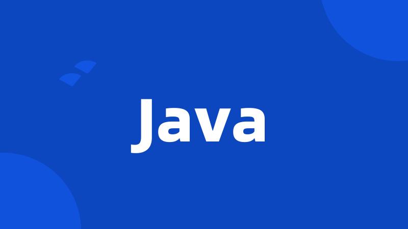 Java