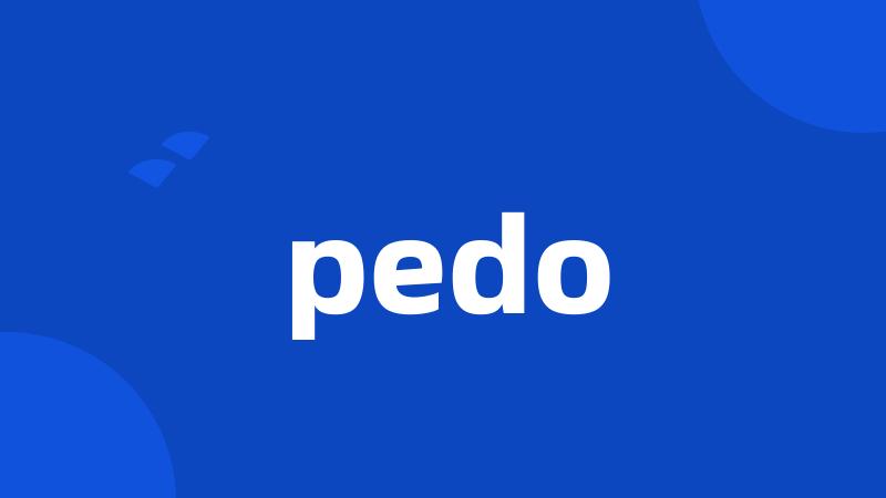 pedo