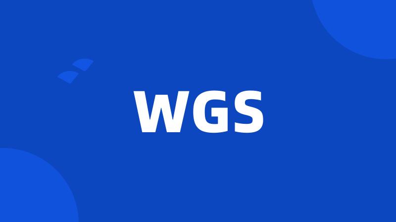 WGS