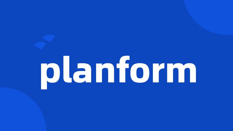 planform