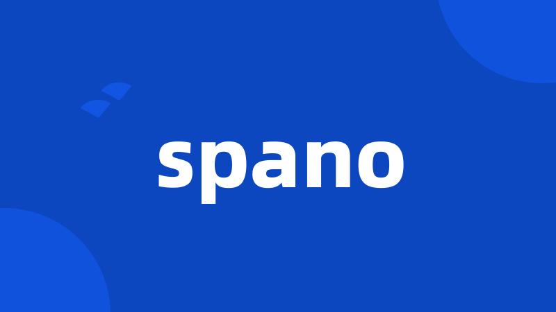 spano