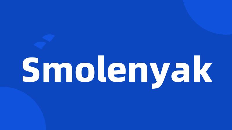 Smolenyak