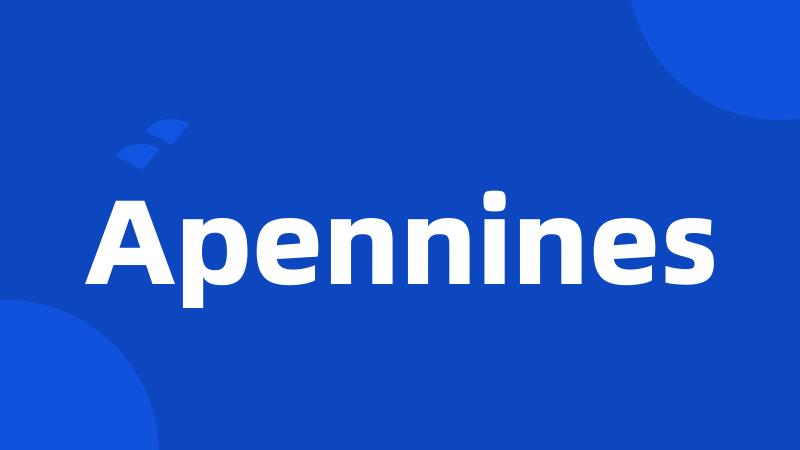 Apennines