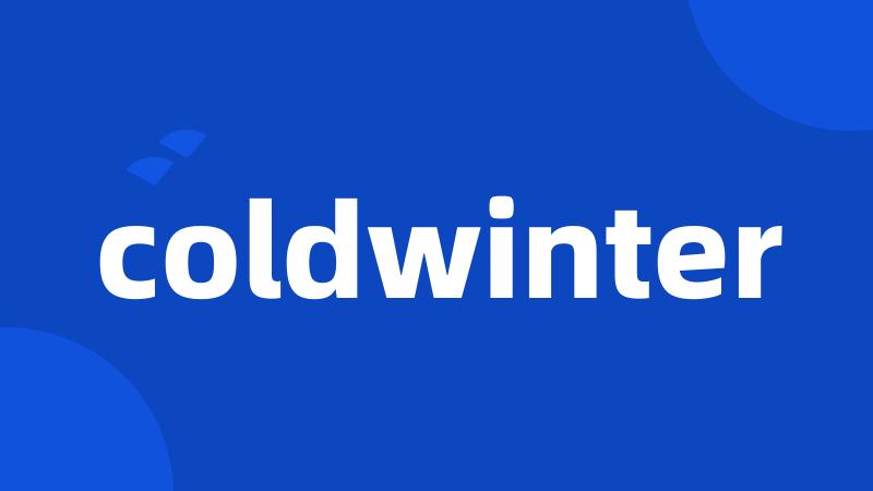 coldwinter