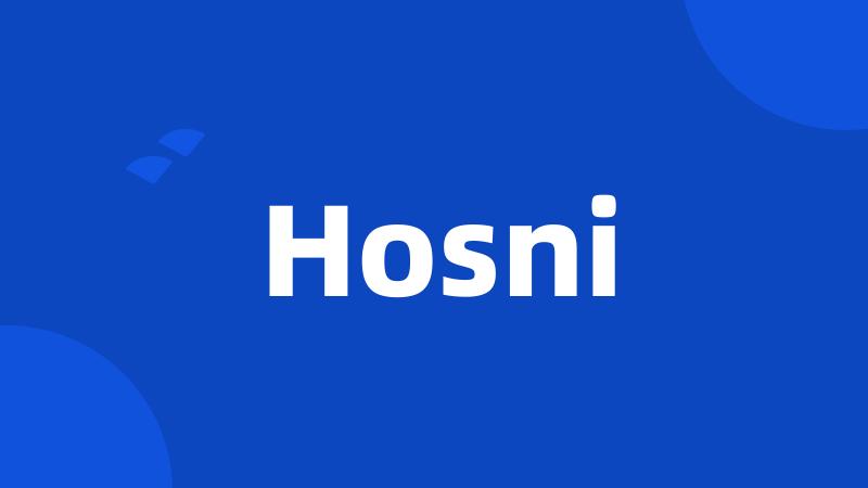 Hosni