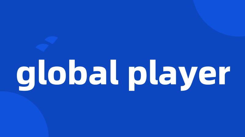 global player