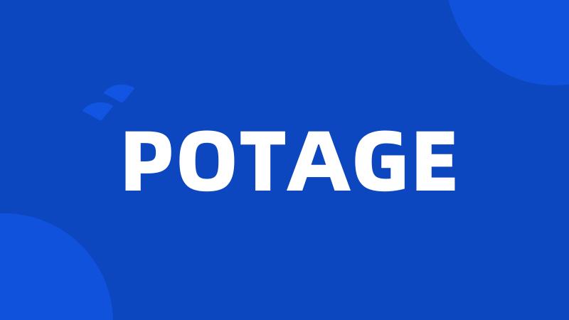 POTAGE