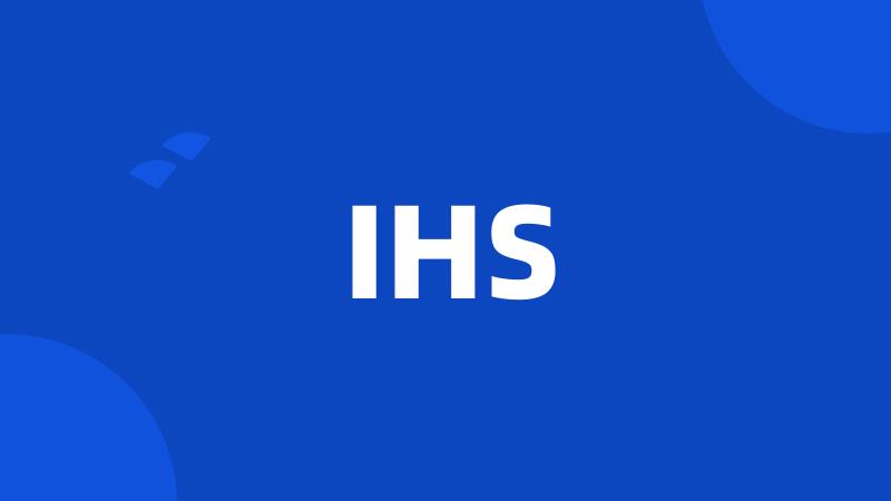 IHS