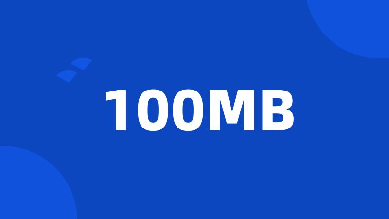 100MB