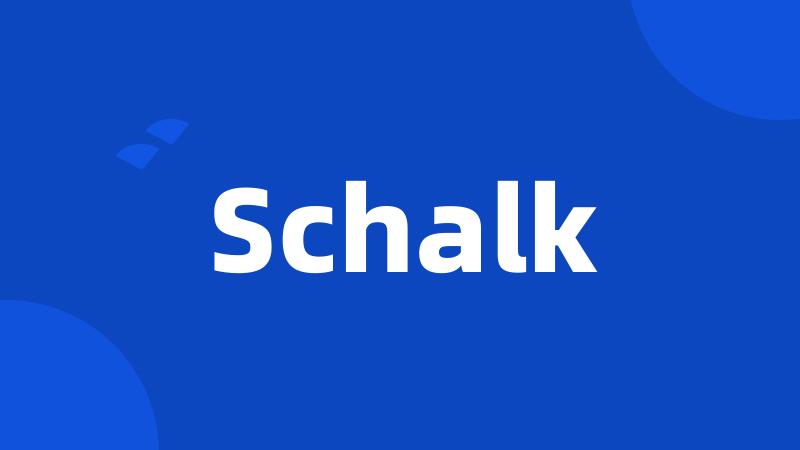 Schalk