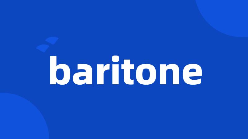 baritone