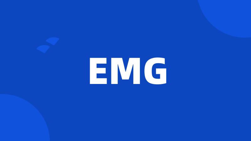 EMG