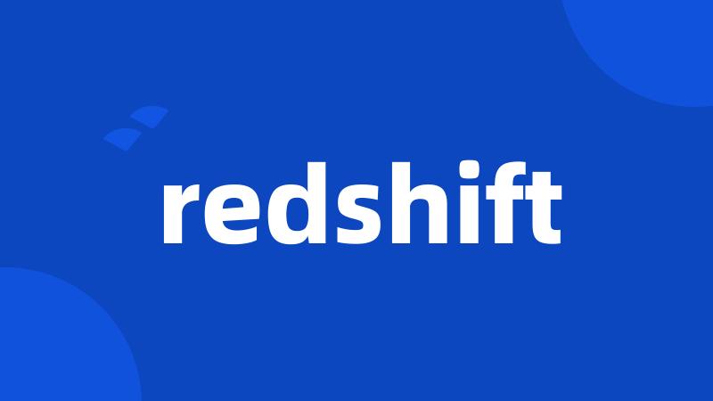 redshift