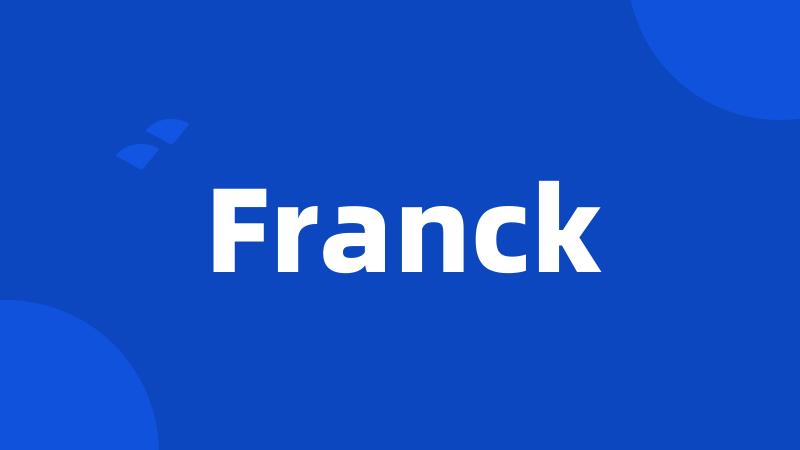 Franck