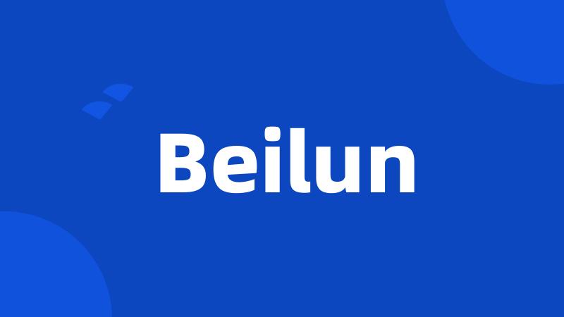 Beilun