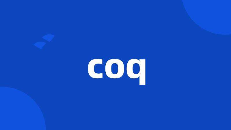 coq