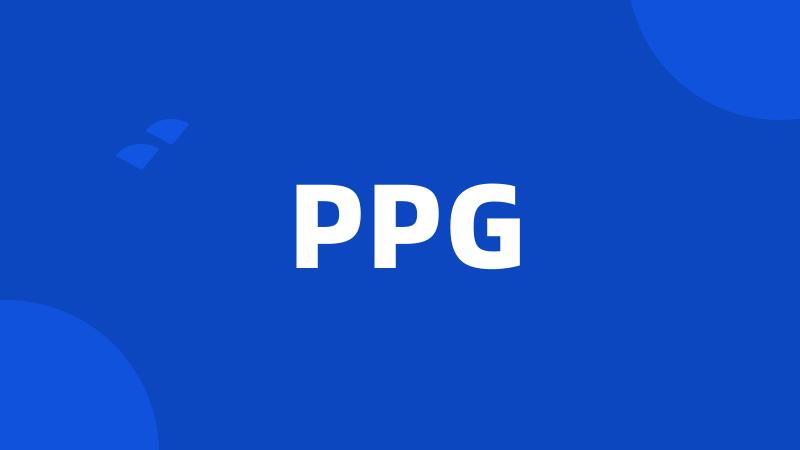 PPG