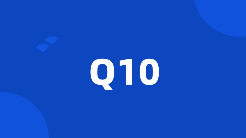 Q10