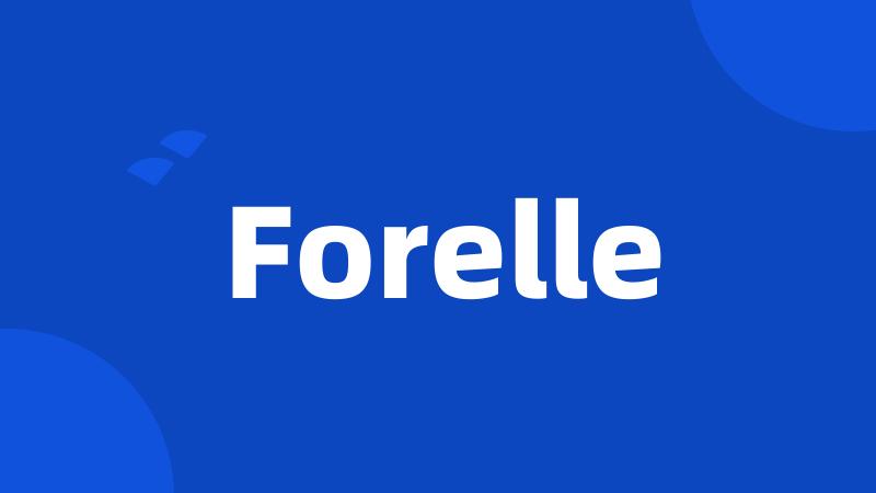 Forelle