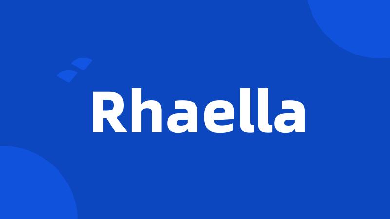 Rhaella