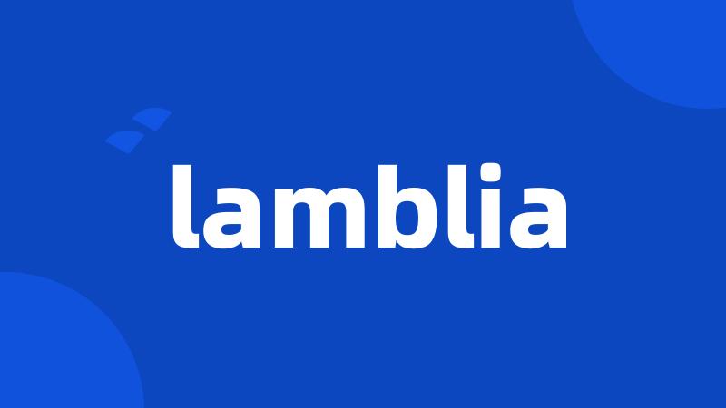 lamblia