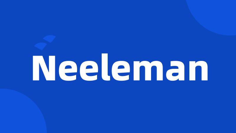 Neeleman