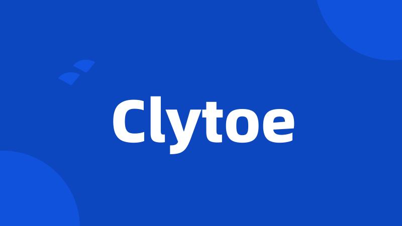 Clytoe