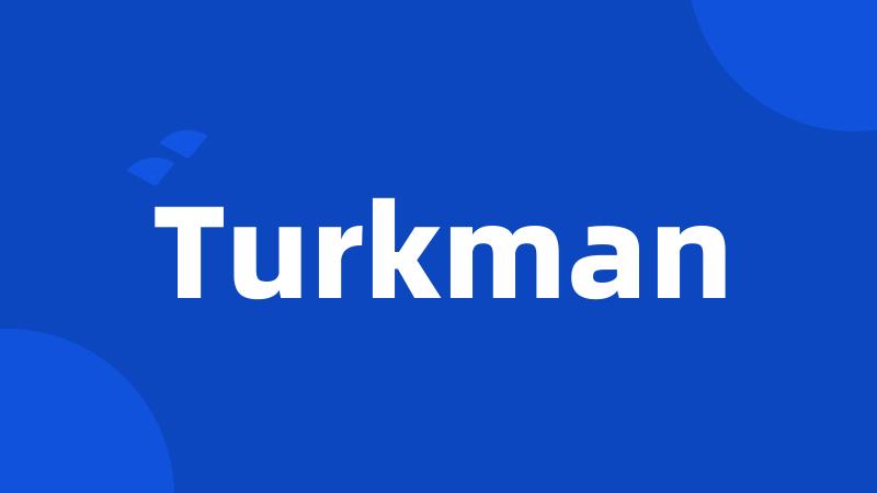 Turkman