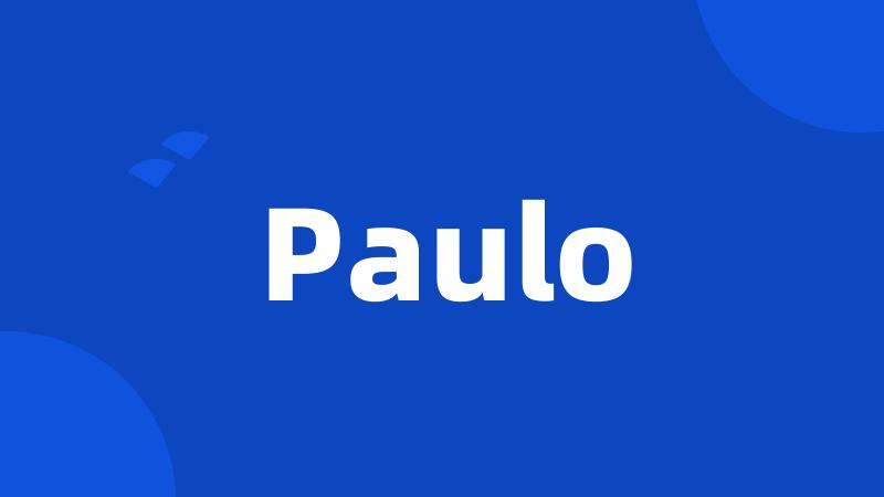 Paulo