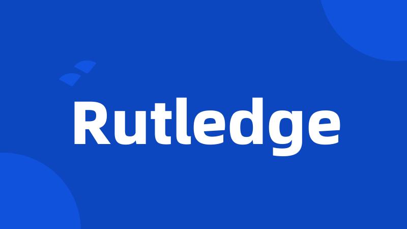 Rutledge