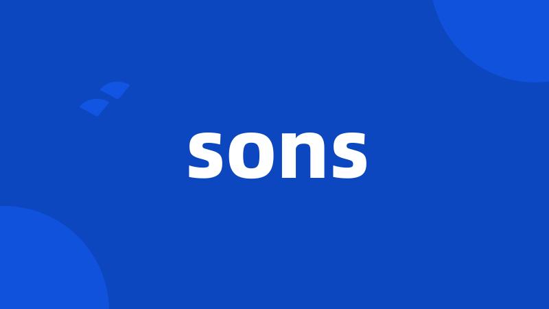 sons