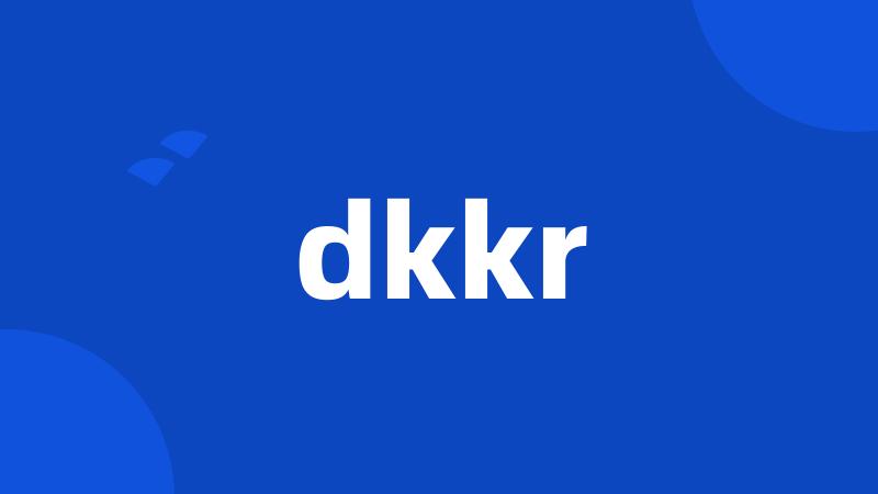 dkkr