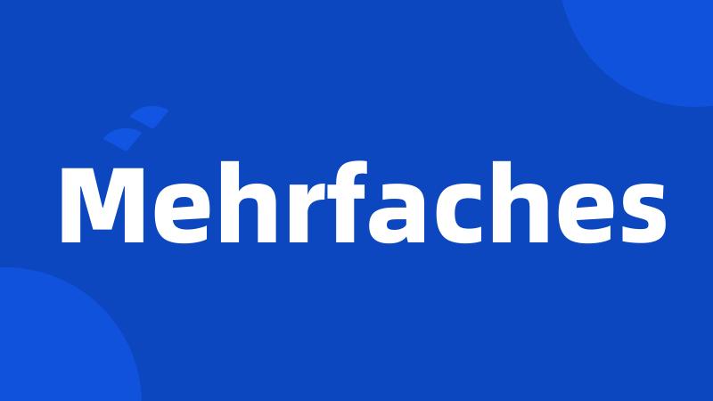 Mehrfaches